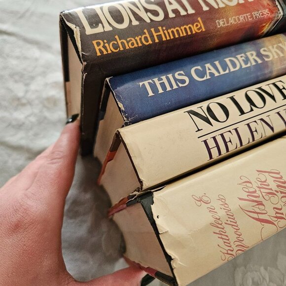 1980 Vintage Romance 4 Book Bundle - Himmel, Van‎ Slyke, Dailey & Woodiwiss - Picture 6 of 10